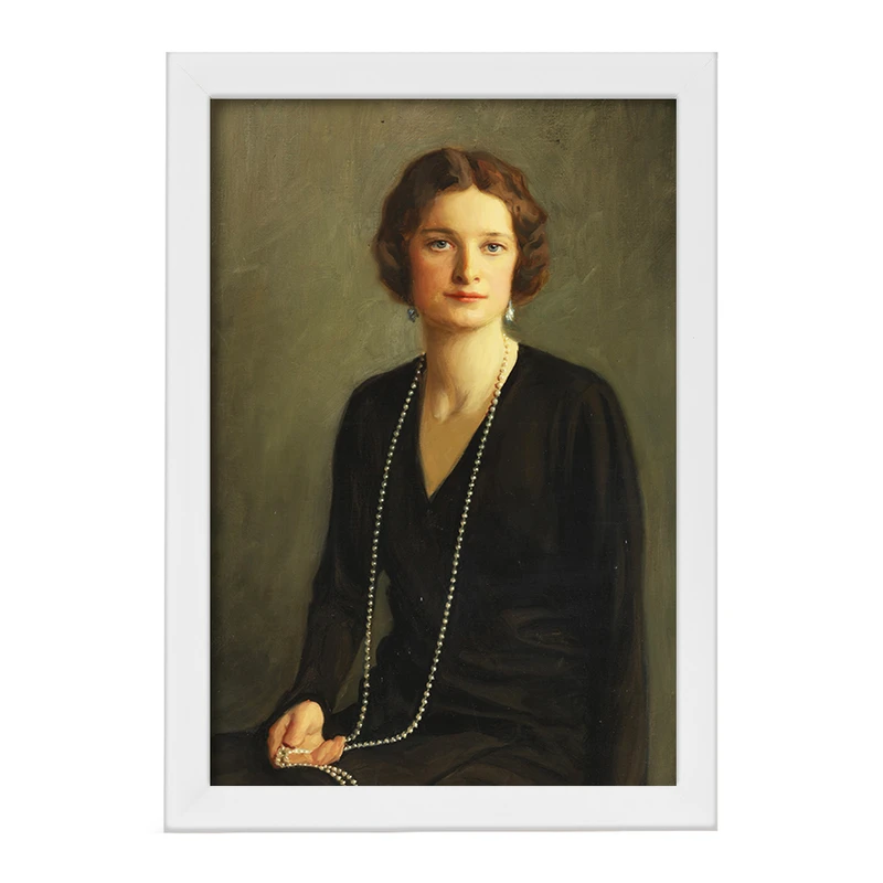 تابلو خندالو مدل نقاشی شاهزاده آسترید سوئد اثر برنهارد اوسترمن کد F12257