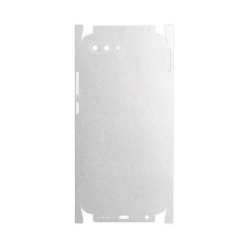 برچسب پوششی ماهوت مدل Metallic-White-FullSkin مناسب برای گوشی موبایل آنر 10