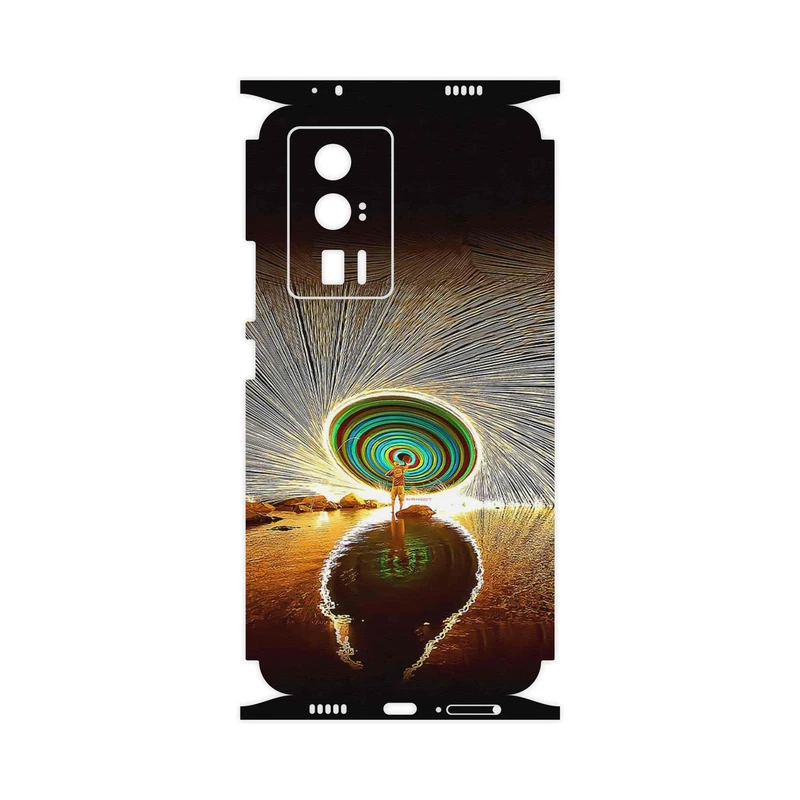 برچسب پوششی ماهوت مدل Night Light Fountain-FullSkin مناسب برای گوشی موبایل شیائومی Poco F5 Pro