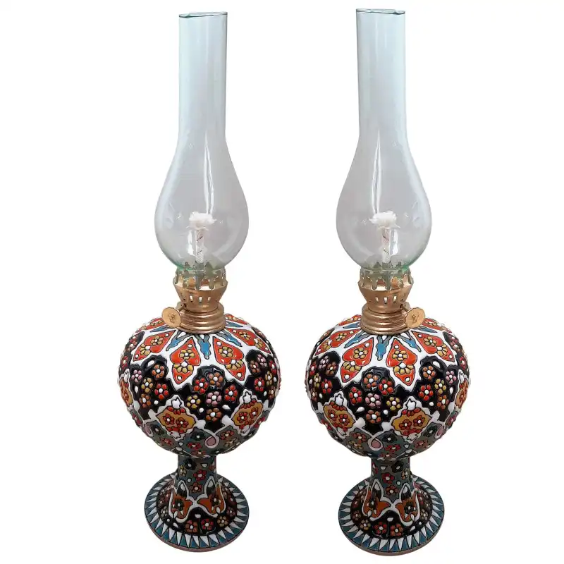 چراغ گردسوز میناکاری کد 25 بسته 2 عددی