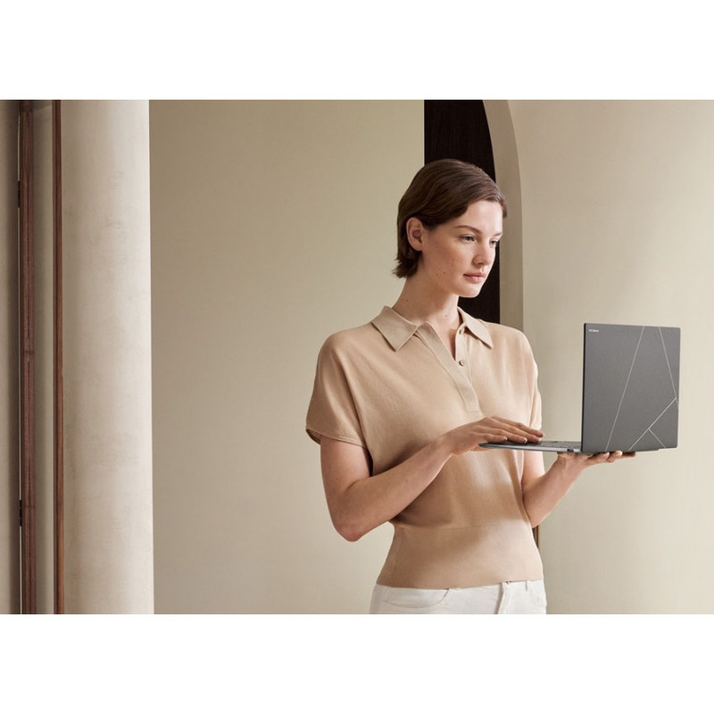 لپ تاپ 14 اینچی ایسوس مدل Zenbook S14 UX5406AA-Core Ultra 9 386H-32GB LPDDR5X-1TB SSD-OLED Touch 120Hz-Backlit-W