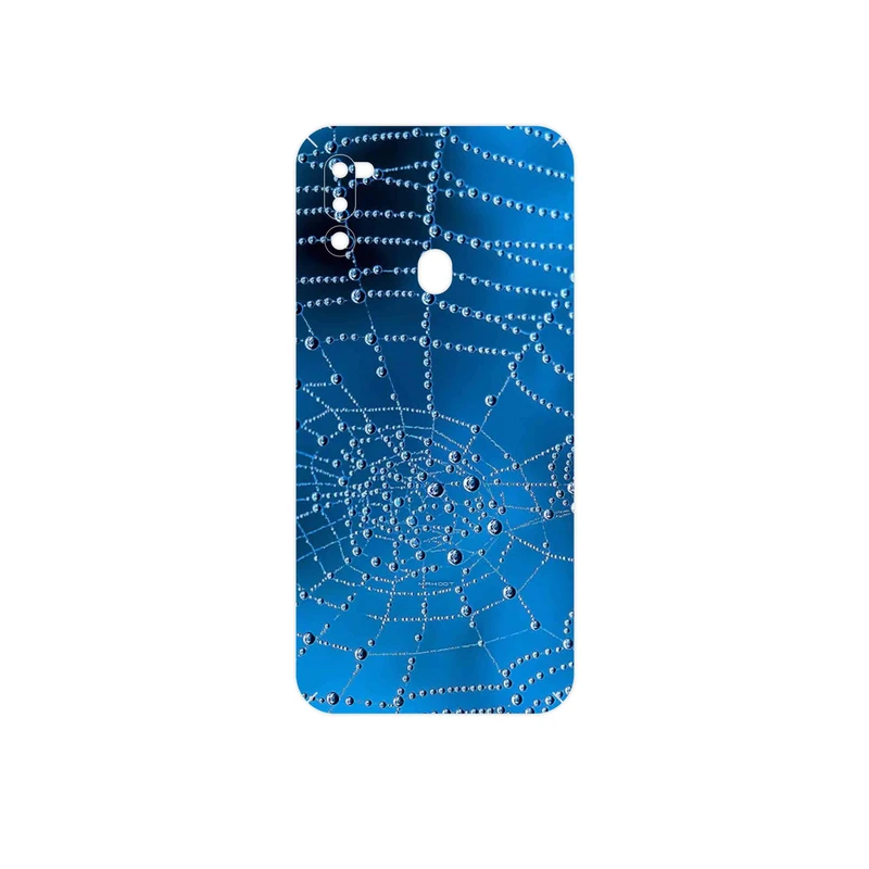 برچسب پوششی ماهوت مدل Spider web مناسب برای گوشی موبایل سامسونگ Galaxy M21 (2021) Edition