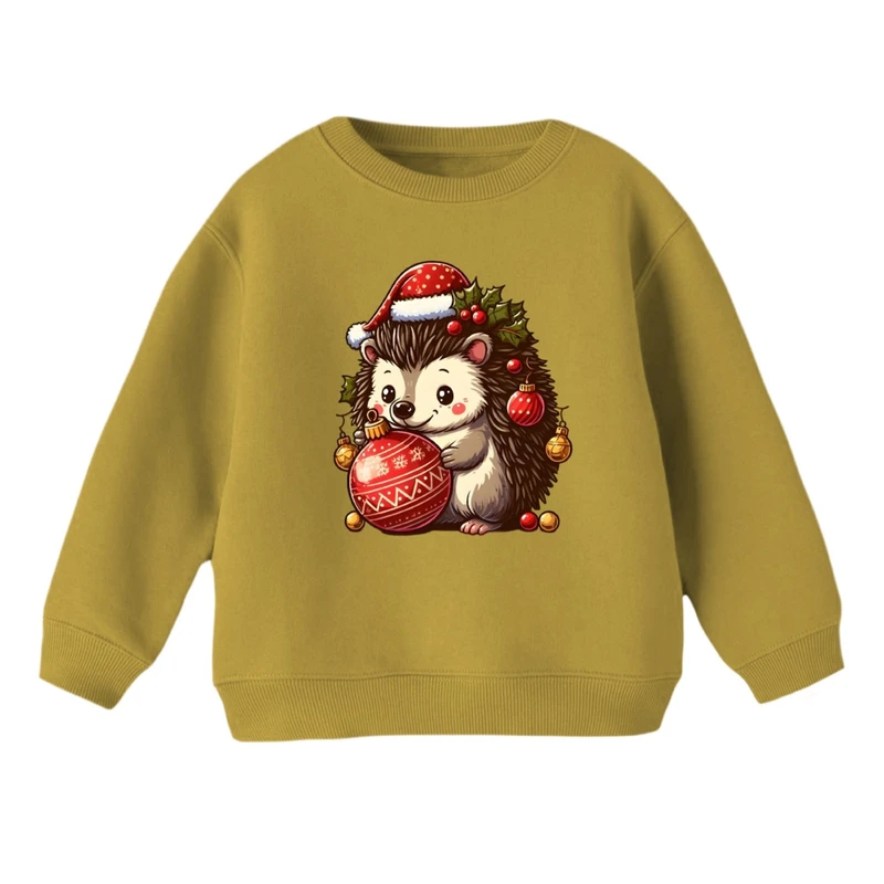 سویشرت بچگانه مدل جوجه تیغی کریسمس کد 1