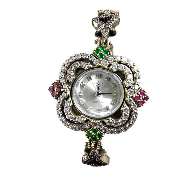ساعت مچی عقربه ای زنانه مدل عثمانی کد glsr-1036