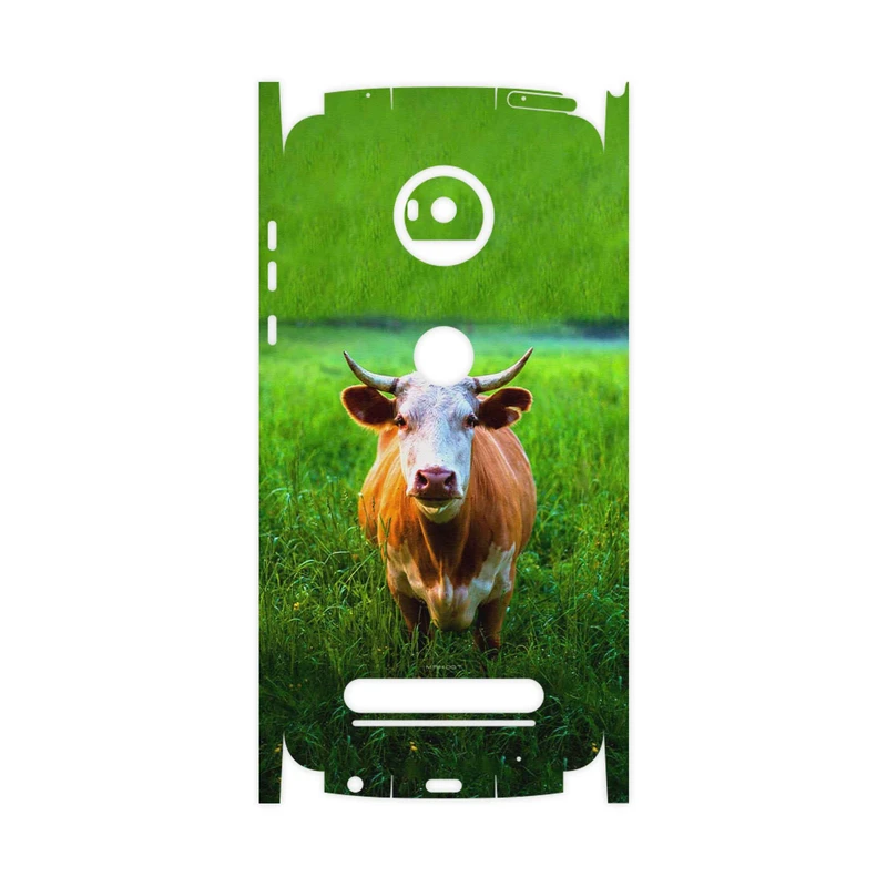 برچسب پوششی ماهوت مدل Cow-FullSkin مناسب برای گوشی موبایل موتورولا Moto Z2 Play