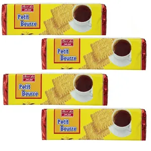 بیسکویت پتی بور شیرین عسل با طعم وانیل مقدار 125 گرم بسته 4 عددی 