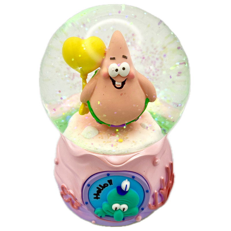 گوی موزیکال مدل پمپی مدیوم Hello طرح قطره عاشق کد 600.MPA1623.20