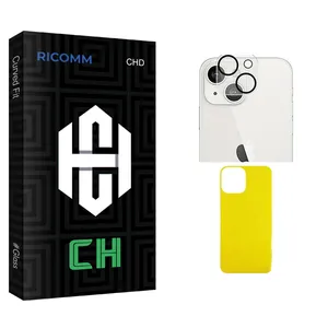 Ricomm CH Glass FLL Back Protector For Apple iPhone 13 mini With Camera Lens Protector