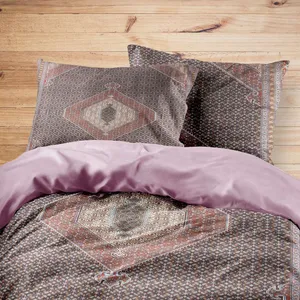 سرویس روتختی مدوپد طرح فرش اردبیل ترنجی ماهی مدل C-ardebil03 یک نفره 4 تکه