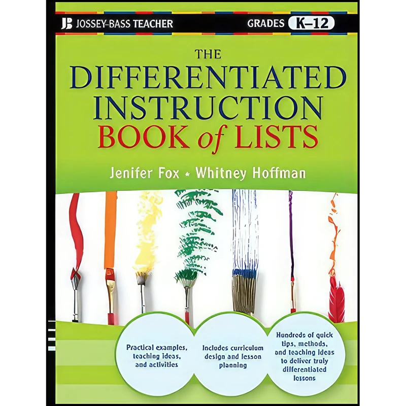 کتاب The Differentiated Instruction Book of Lists اثر جمعی از نویسندگان انتشارات Jossey-Bass