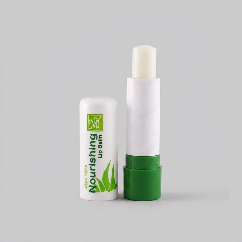 بالم لب مای مدل Aloe Vera Nourishing با عصاره شی‌باتر، مرطوب‌کننده و نرم‌کننده برای پوست خشک و ترک‌خورده، بی‌رنگ
