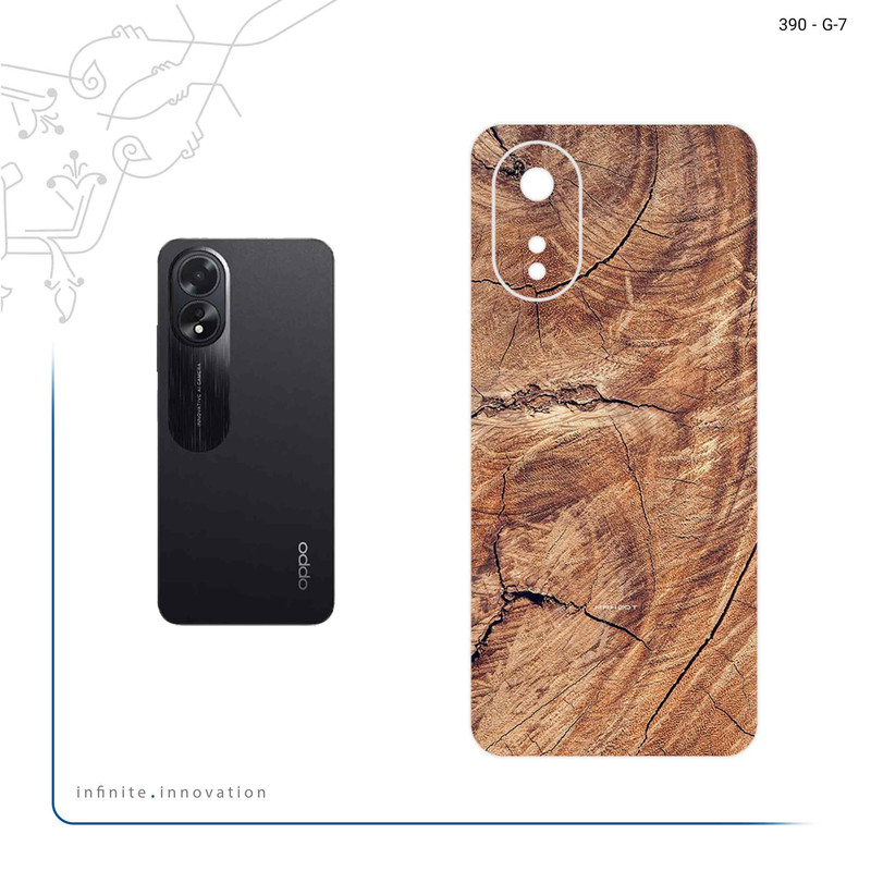 برچسب پوششی ماهوت مدل Wood Texture 5 مناسب برای گوشی موبایل اپو A38
