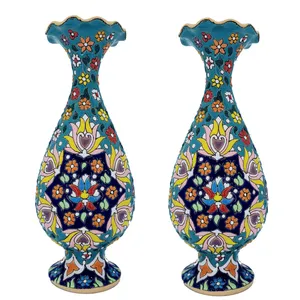 گلدان میناکاری کد ZMN-88-210 بسته 2 عددی