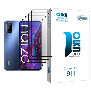 Cooling Olka Glass MIX004 Screen Protector For Realme Narzo 30 Pro 5G Pack Of 4