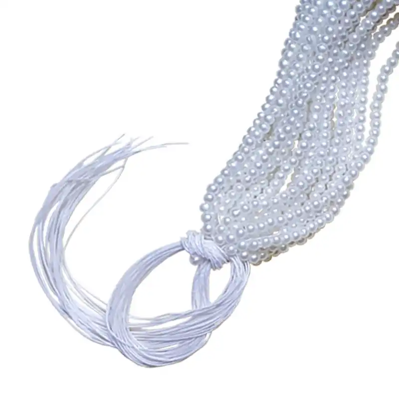 منجوق مدل ریسه مروارید طرح صدف وزن 50 گرم