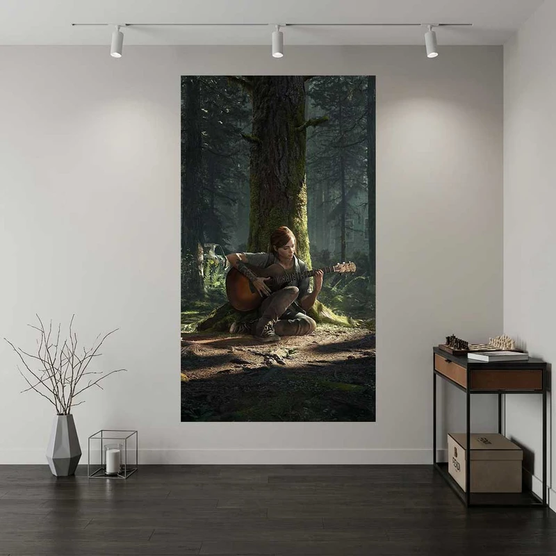 پوستر طرح  the last of us مدل گیتار کد DV1225