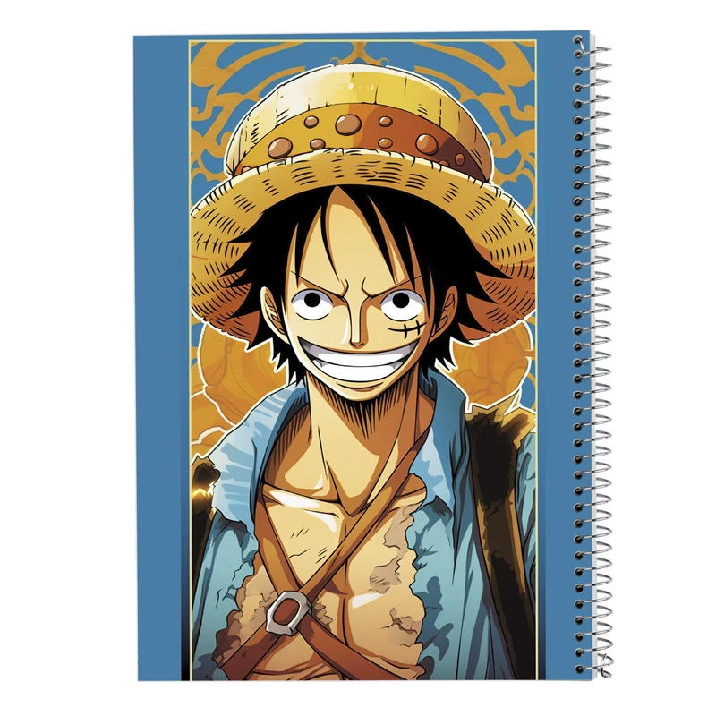 دفتر مشق 50 برگ مدوپد مدل وان پیس One Piece کد DF11643