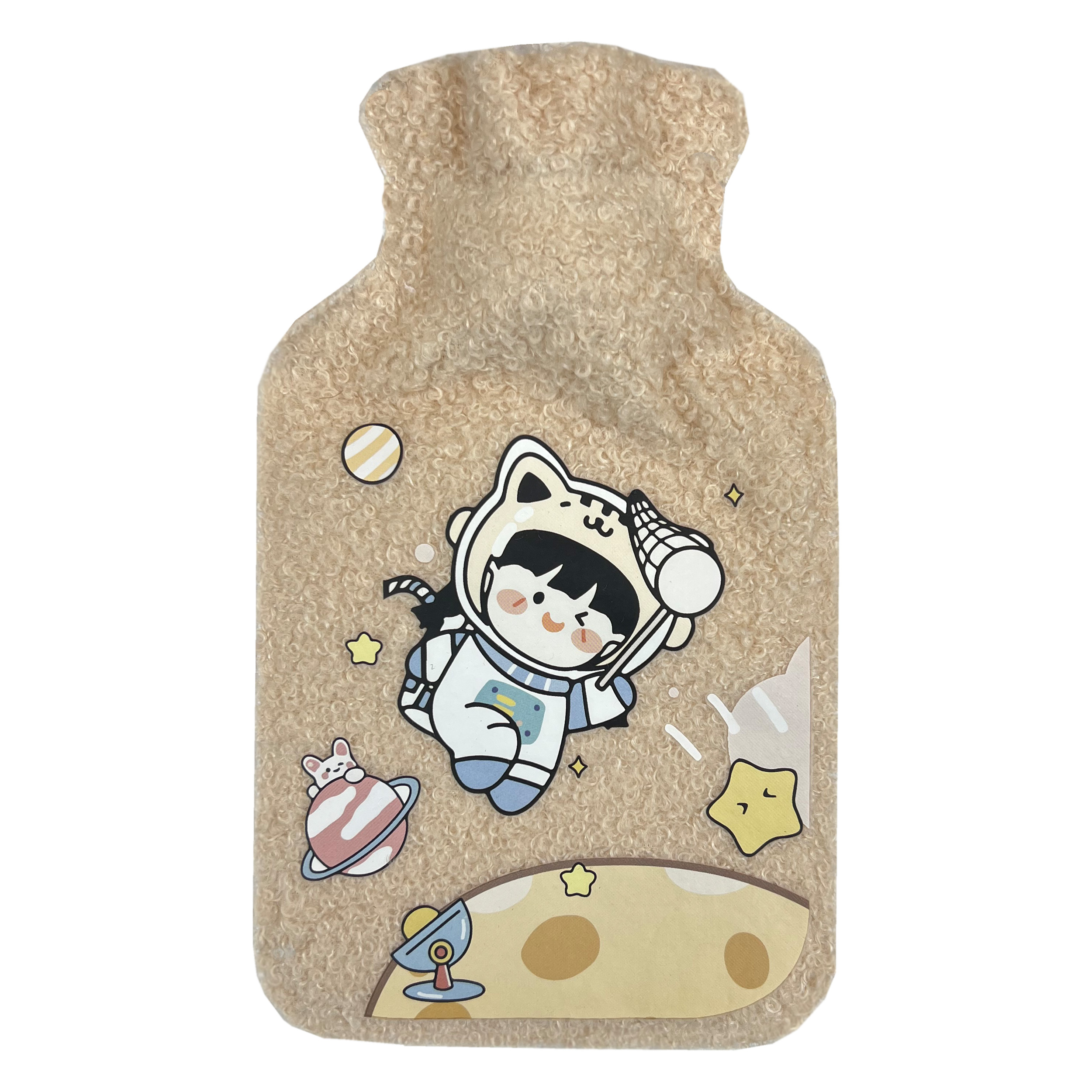 کیسه آب گرم مدل دختر فضانورد کد KIS-048 با ظرفیت 300 میلی لیتر