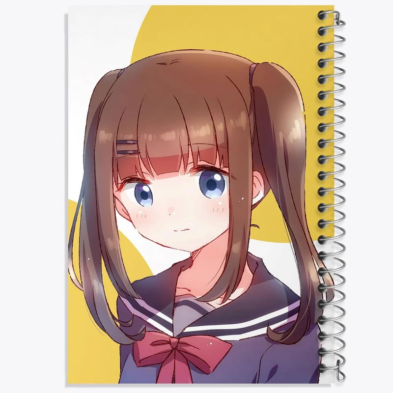 دفتر نت موسیقی 50 برگ خندالو مدل ماریا انیمه توموداچی گیم Tomodachi Game کد 18458