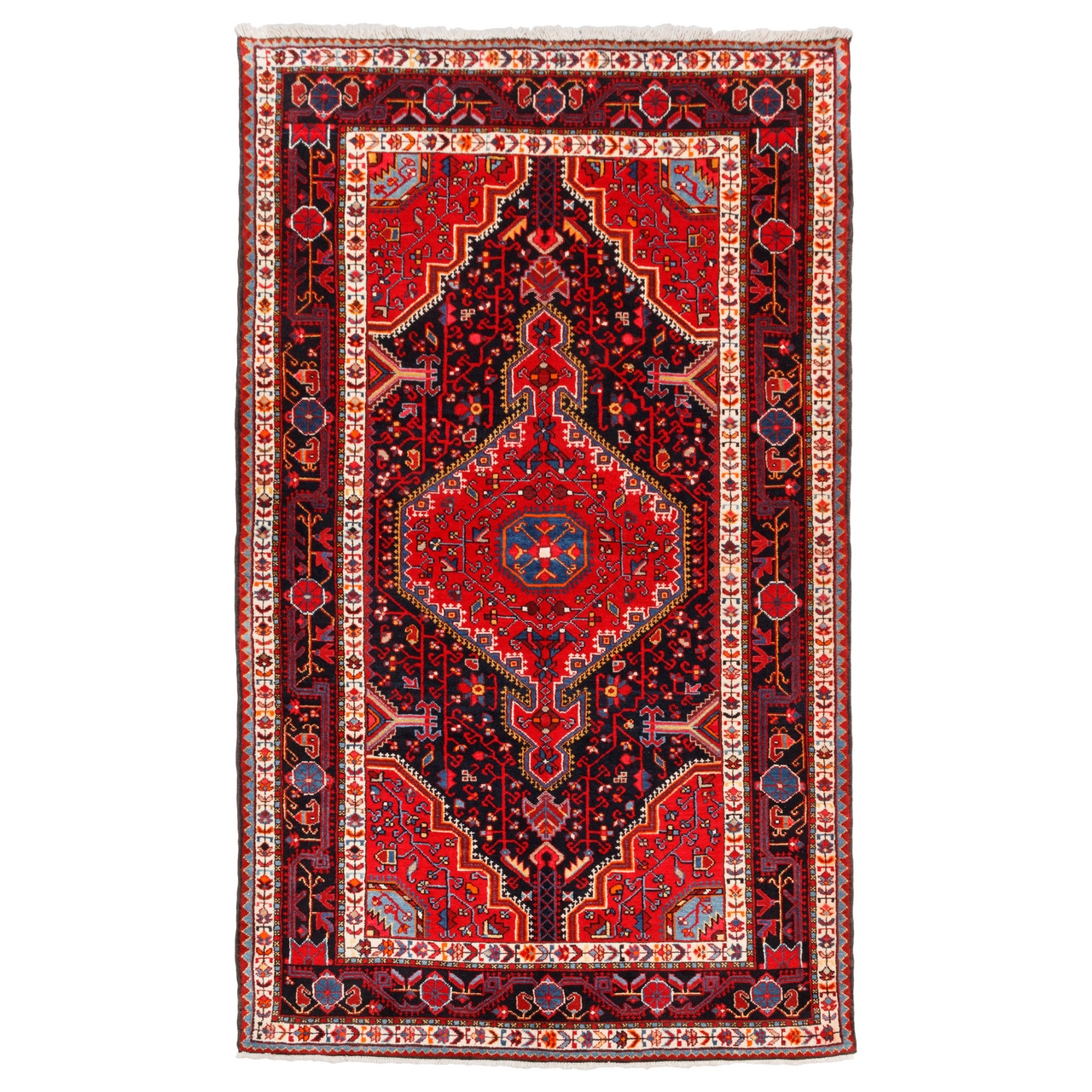 فرش قدیمی  دستباف سه و نیم متری سی پرشیا کد 185058