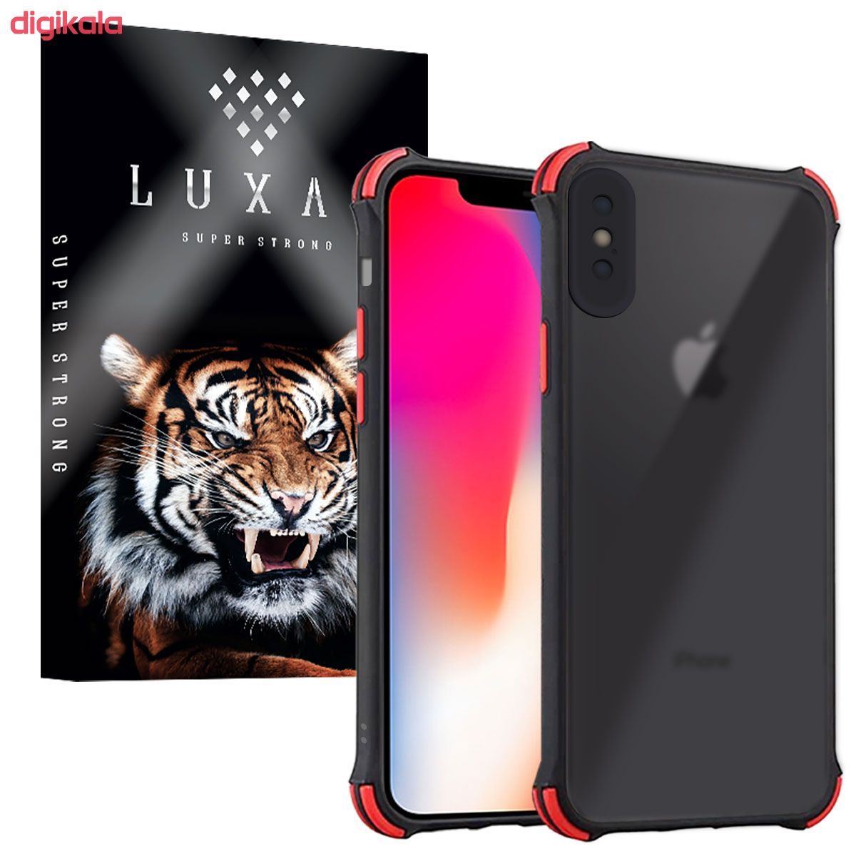 کاور لوکسار مدل BumpPro-200 مناسب برای گوشی موبایل اپل iPhone x main 1 1