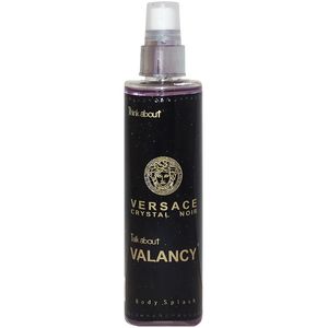 بادی اسپلش زنانه والانسی مدل VERSACE CRYSTAL NOIR حجم 200 میلی لیتر