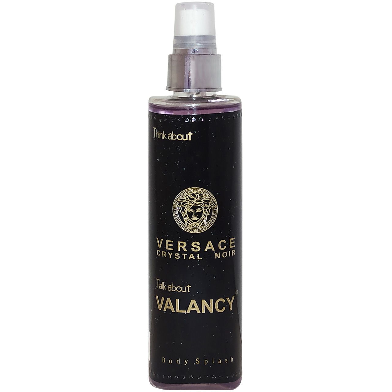 بادی اسپلش زنانه والانسی مدل VERSACE CRYSTAL NOIR حجم 200 میلی لیتر -  - 1