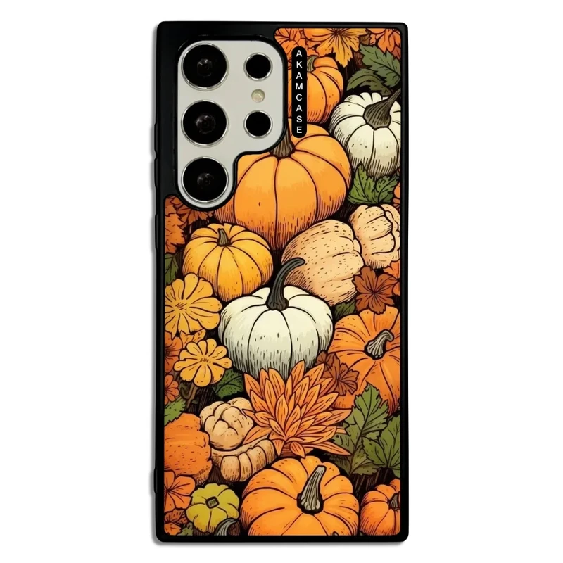 کاور آکام مدل AMC-WSGS23U-PUMPKIN-5 مناسب برای گوشی موبایل سامسونگ Galaxy S23 Ultra