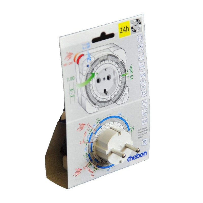 تایمر برق تبن مدل پریزدار 24 ساعته آنالوگ