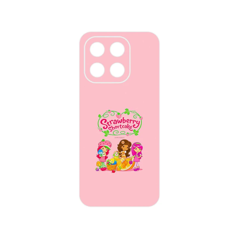 برچسب پوششی ماهوت مدل Strawberry Shortcake مناسب برای گوشی موبایل آنر X6c