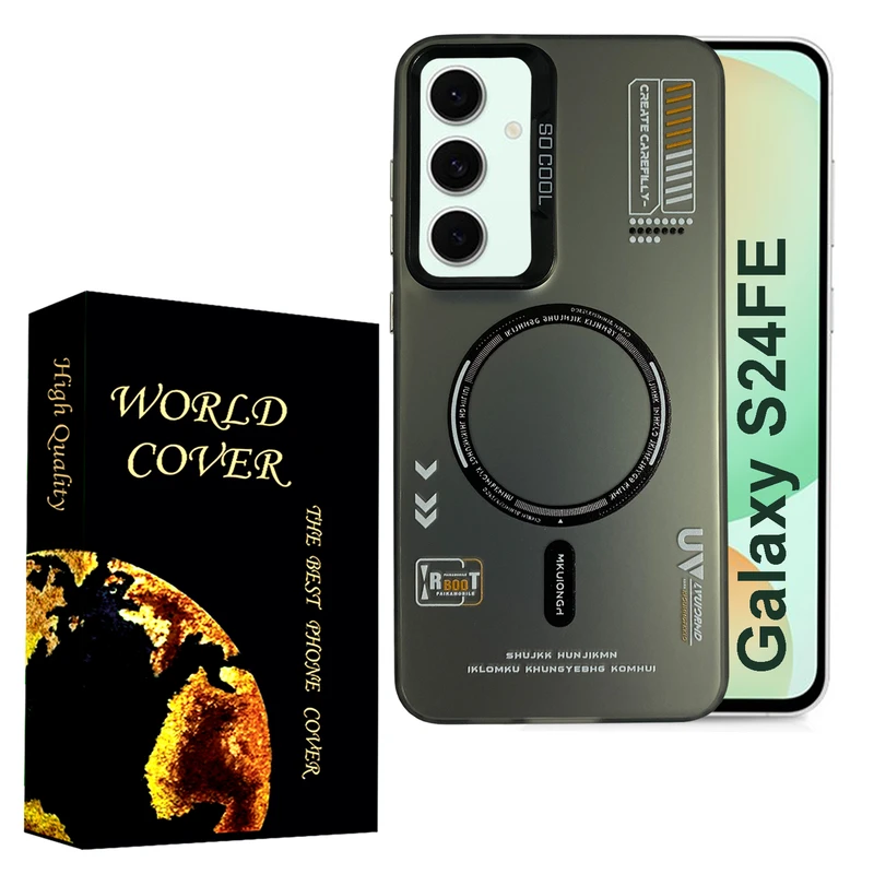 کاور مدل SO COOL طرح مگ سیف کد SO-01 مناسب برای گوشی موبایل سامسونگ Galaxy S24FE