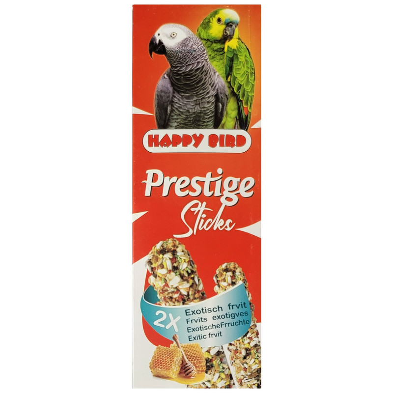تشویقی طوطی هپی برد مدل استیک پرستیژ کد 01 وزن 60 گرم
