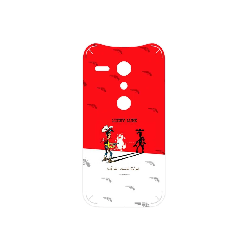 برچسب پوششی ماهوت مدل Lucky Luke مناسب برای گوشی موبایل موتورولا Moto G