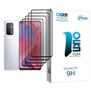 Cooling Olka Glass MIX004 Screen Protector For Oppo A74 5G Pack Of 4