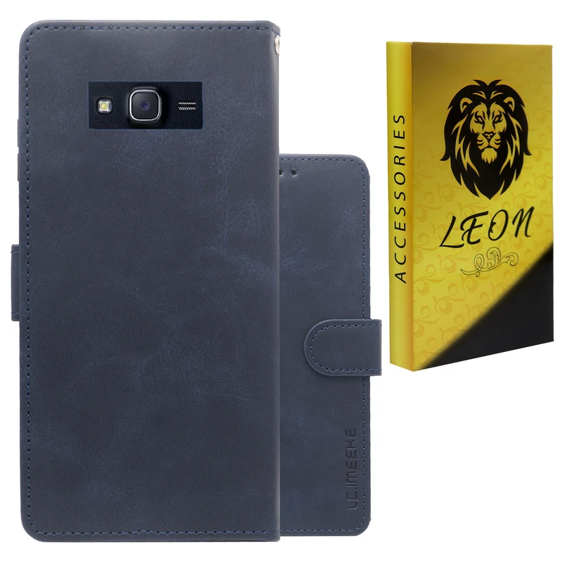 کیف کلاسوری لئون مدل Gira Oro مناسب برای گوشی موبایل سامسونگ Galaxy J7 2015