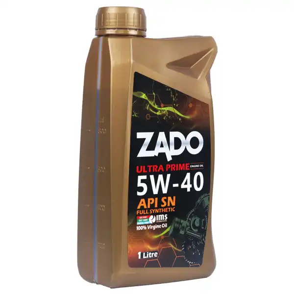 روغن موتور خودرو زادو مدل SAE 5W40-SN حجم 1 لیتر