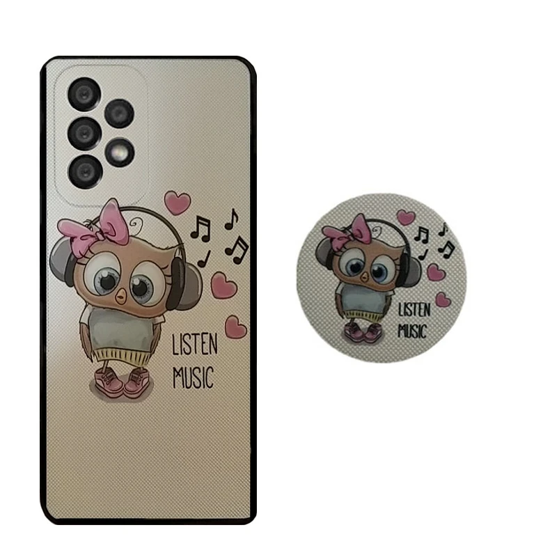 کاور  مدل  HB 0168مناسب برای گوشی موبایل سامسونگ Galaxy A53 / A53 5G به همراه پاپ سوکت