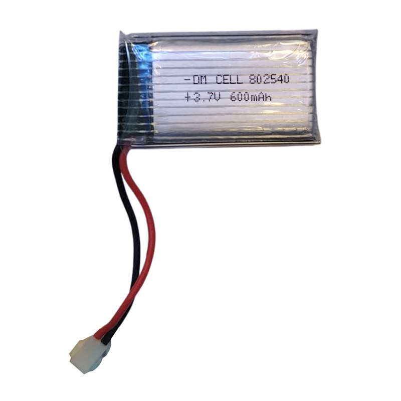 باتری لیتیومی دی ام سل مدل DM-HP-802540 ظرفیت 600 میلی آمپر ساعت