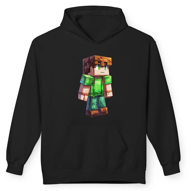 هودی مردانه پاد آفرین مدل گیم ماینکرفت minecraft game کد g-115