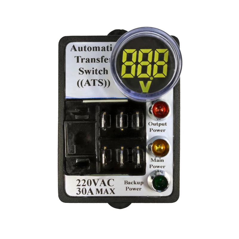 ماژول سویچ خودکار برق اضطراری مدل ATS-220V-30A