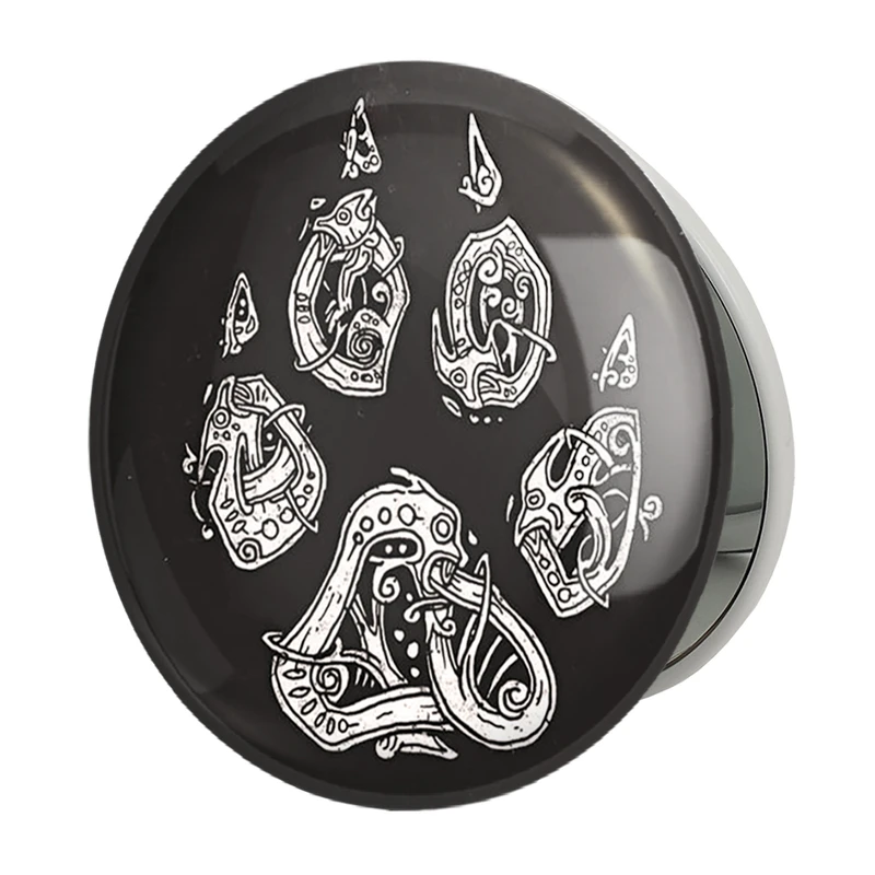 آینه جیبی خندالو طرح بازی اسکایریم (Skyrim) مدل تاشو کد 32755