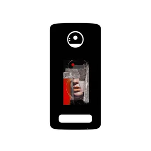 MAHOOT Collage of Mouth Cover Sticker for Motorola Moto Z