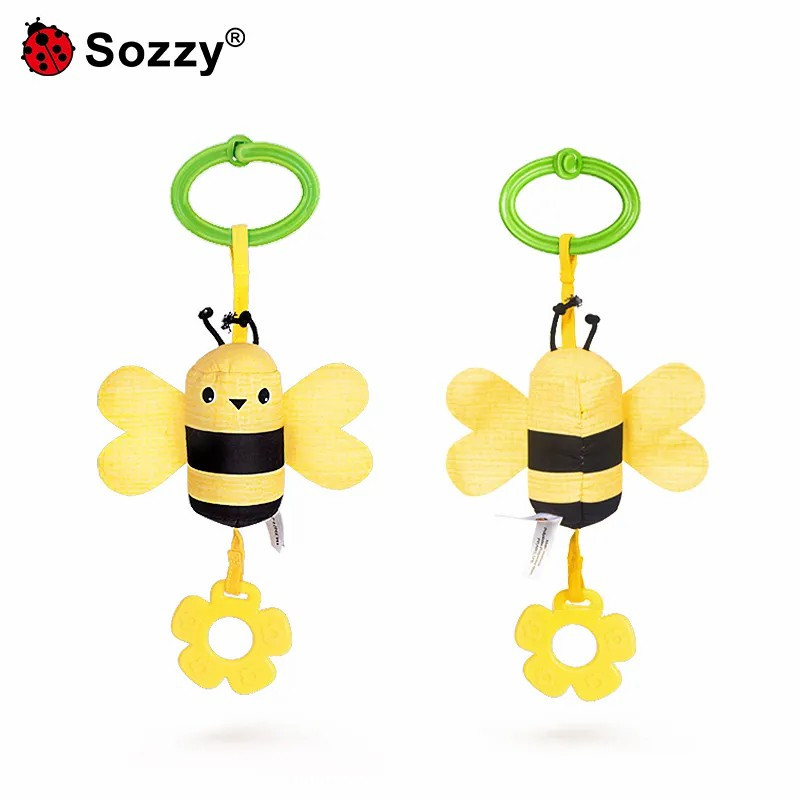 آویز تخت کودک سوزی مدل WLTH21-242 طرح زنبورعسل