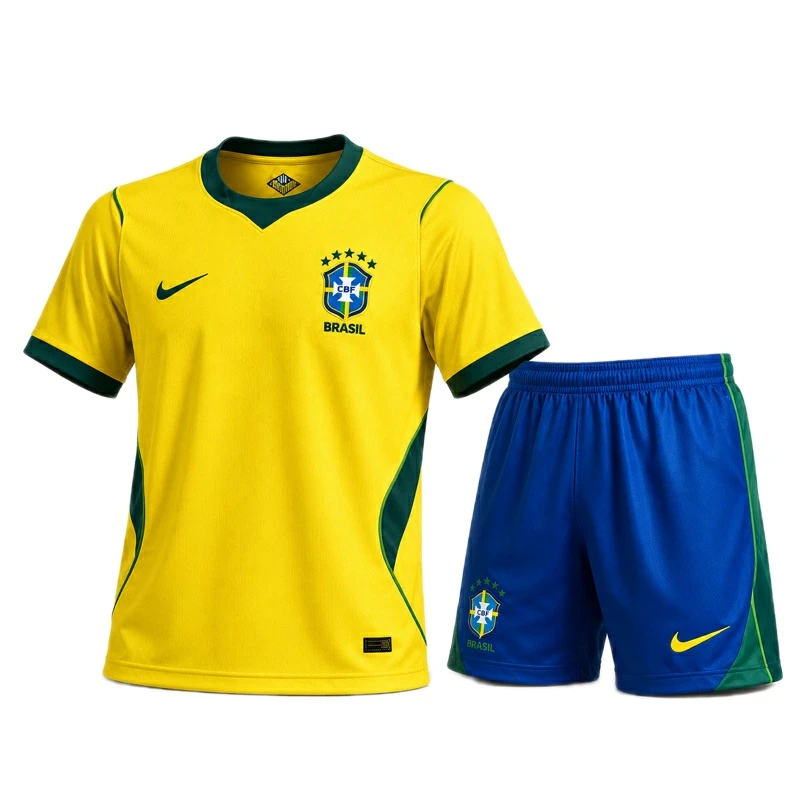 ست تی‌شرت و شلوارک ورزشی پسرانه مدل GS-M-World Cup-317989