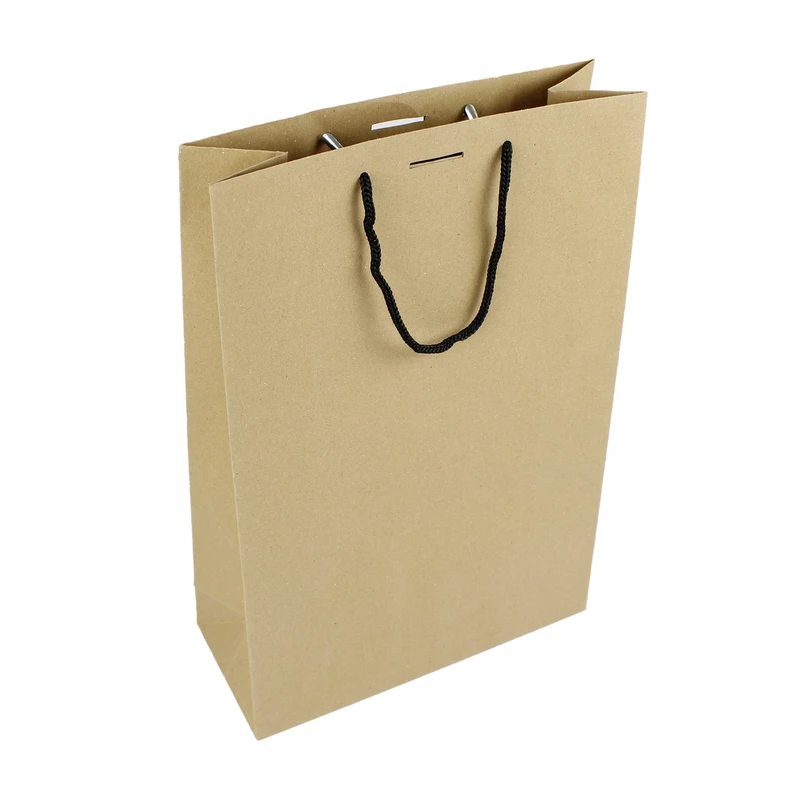 ساک هدیه مدل کرافت طرح ساده کد K3036 بسته 11 عددی