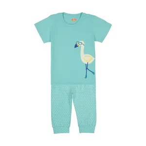Madar 408-54 T-Shirt And Pants Set For Girls