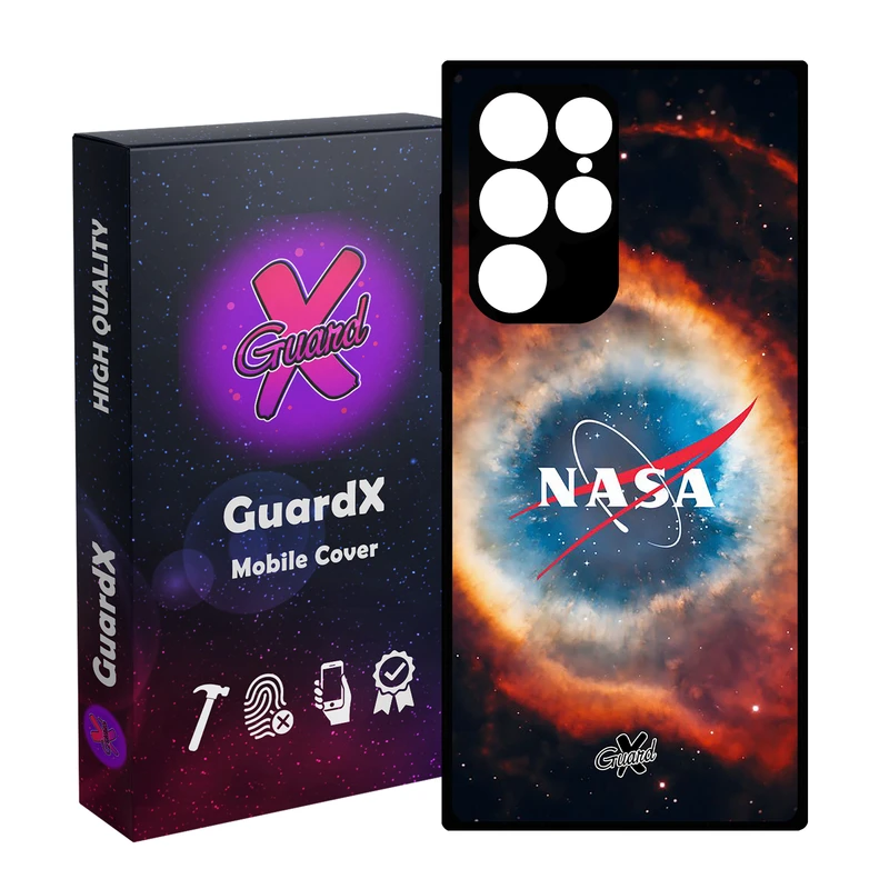 کاور گارد ایکس طرح Nasa مدل Glass10234 مناسب برای گوشی موبایل سامسونگ Galaxy S23 Ultra