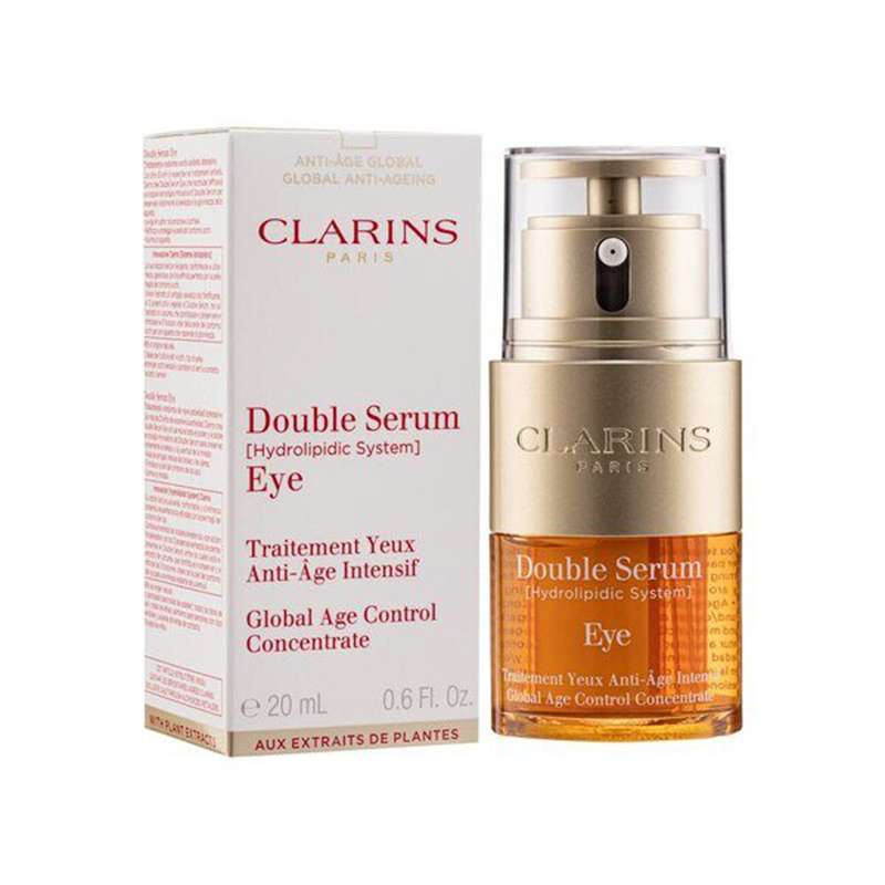 سرم دور چشم کلارنس مدل Double حجم 20 میلی لیتر سرم دور چشم کلارنس مدل Double حجم 20 میلی لیتر