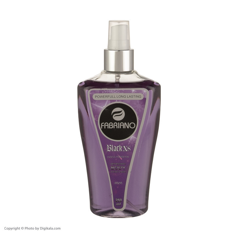 بادی اسپلش مردانه فابریانو مدل Legend-Black XS-Aventus حجم 250 میلی لیتر مجموعه 3 عددی