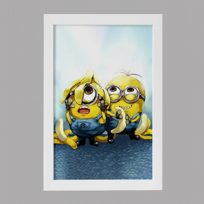 تابلو خندالو مدل مینیون ها (Minions) کد F2078